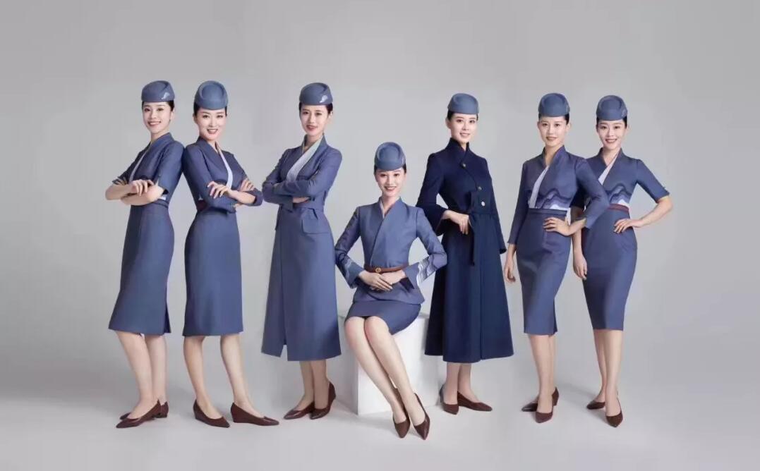 山東航空公司工作服定制款式圖片