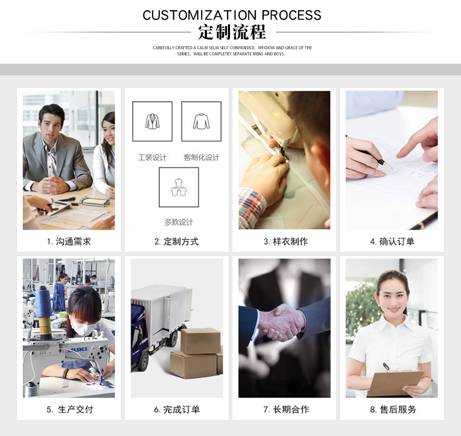 純棉勞保工作服定制流程