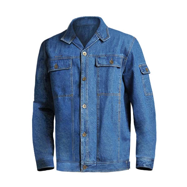 春秋季牛仔工作服