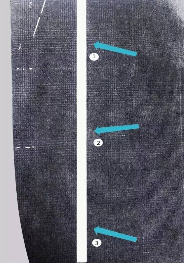 衣服掛面怎樣縫合好?紗向順直