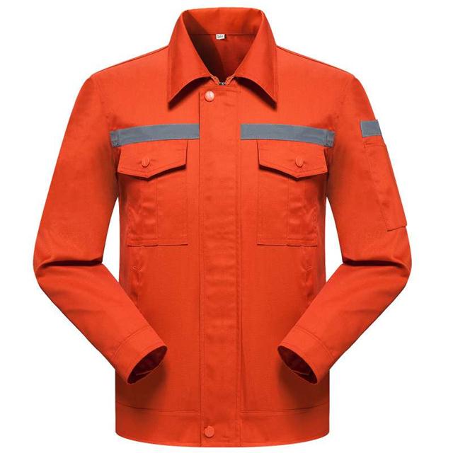 煤礦井下反光耐磨工作服定制款式圖片