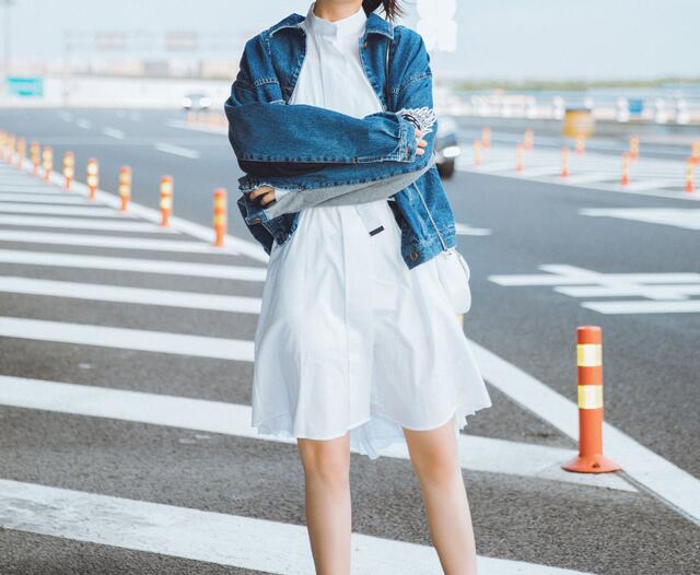 襯衫裙搭配什么外套？